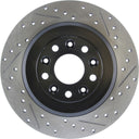 Stoptech 127.61081L Disc Brake Rotor - Rear Left