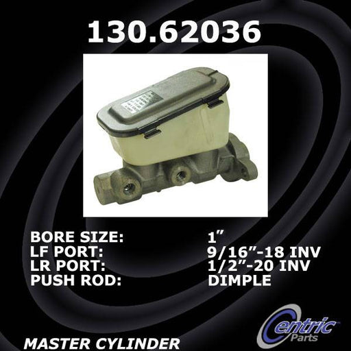 Centric 130.62036 Brake Master Cylinder