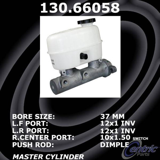 Centric 130.66058 Brake Master Cylinder