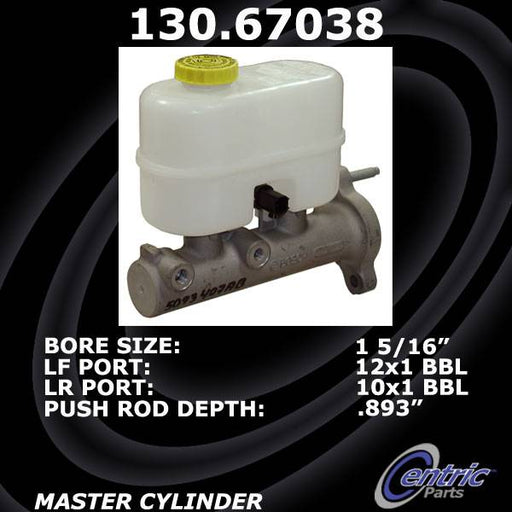Centric 130.67038 Brake Master Cylinder