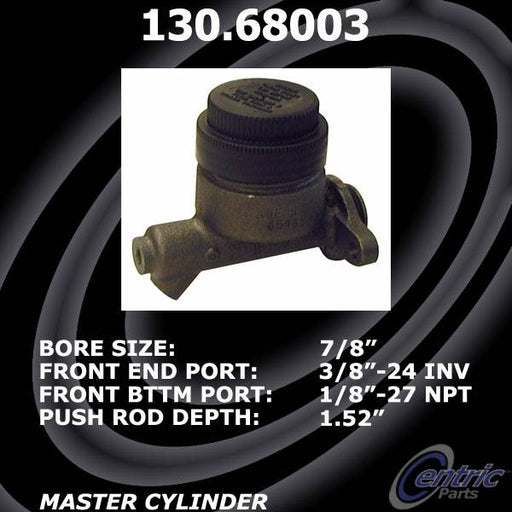 Centric 130.68003 Brake Master Cylinder