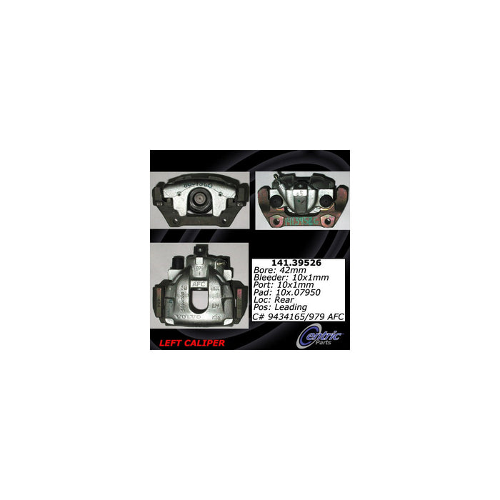 Centric 141.39526 Disc Brake Caliper - Rear Left