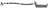 Centric 150.22306 Brake Hydraulic Hose - Rear Left