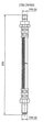 Centric 150.39301 Brake Hydraulic Hose - Rear