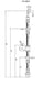 Centric 150.40023 Brake Hydraulic Hose - Front Left