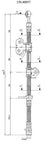 Centric 150.40057 Brake Hydraulic Hose - Front Left
