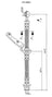 Centric 150.40061 Brake Hydraulic Hose - Front Left