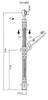Centric 150.40062 Brake Hydraulic Hose - Front Right