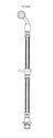 Centric 150.40080 Brake Hydraulic Hose - Front Left