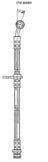 Centric 150.40089 Brake Hydraulic Hose - Front
