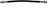 Centric 150.40304 Brake Hydraulic Hose - Rear