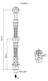 Centric 150.40332 Brake Hydraulic Hose - Rear