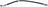 Centric 150.40337 Brake Hydraulic Hose - Rear Left
