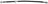 Centric 150.40365 Brake Hydraulic Hose - Rear Right