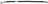 Centric 150.40366 Brake Hydraulic Hose - Rear Left
