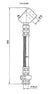 Centric 150.42008 Brake Hydraulic Hose - Front