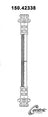 Centric 150.42338 Brake Hydraulic Hose - Rear