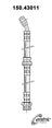 Centric 150.43011 Brake Hydraulic Hose - Front