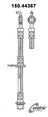 Centric 150.44367 Brake Hydraulic Hose - Rear
