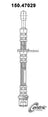 Centric 150.47029 Brake Hydraulic Hose - Front Right