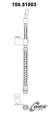 Centric 150.51003 Brake Hydraulic Hose - Front Right