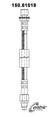 Centric 150.61019 Brake Hydraulic Hose - Front