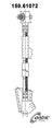 Centric 150.61072 Brake Hydraulic Hose - Front Left
