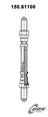 Centric 150.61100 Brake Hydraulic Hose - Front, Rear or Rear Upper
