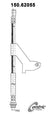 Centric 150.62055 Brake Hydraulic Hose - Front Left
