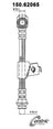 Centric 150.62065 Brake Hydraulic Hose - Front Left