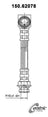 Centric 150.62078 Brake Hydraulic Hose - Front