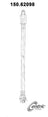 Centric 150.62098 Brake Hydraulic Hose - Front