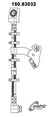 Centric 150.63032 Brake Hydraulic Hose - Front Right
