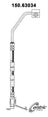 Centric 150.63034 Brake Hydraulic Hose - Front Right