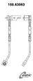 Centric 150.63063 Brake Hydraulic Hose - Front Right