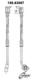 Centric 150.63067 Brake Hydraulic Hose - Front Right