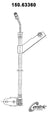 Centric 150.63360 Brake Hydraulic Hose - Rear Left