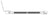 Centric 150.66407 Brake Hydraulic Hose - Rear Upper