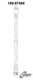 Centric 150.67304 Brake Hydraulic Hose - Rear