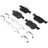 Centric 300.23840 Disc Brake Pad Set - Rear