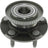 Centric 406.61012E Wheel Bearing and Hub Assembly - Rear