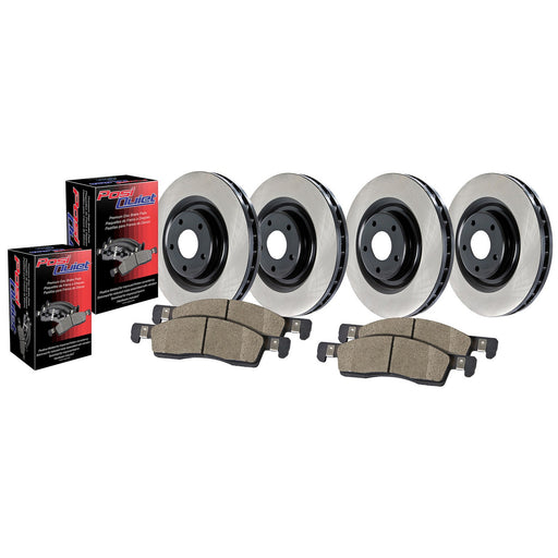 Centric 906.39006 Disc Brake Kit - Front and Rear