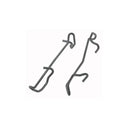 Carlson 13204 Disc Brake Hardware Kit - Rear