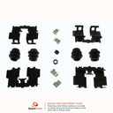 Carlson 13626Q Disc Brake Hardware Kit - Rear