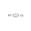 Carlson H2302 Drum Brake Hardware Kit - Rear