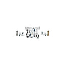 Carlson H2303 Drum Brake Hardware Kit - Rear