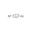 Carlson H2330 Drum Brake Hardware Kit - Rear