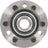 SKF BR930035 Wheel Bearing and Hub Assembly - Front