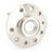 SKF BR930228 Wheel Bearing and Hub Assembly - Rear