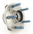 SKF BR930246 Wheel Bearing and Hub Assembly - Front
